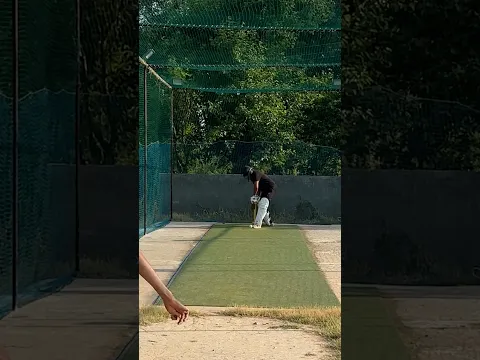 Iss inswing ball na too front foot ki ungli he ghayal kar di 😭 #shorts