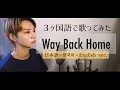 Download Lagu 【3ヶ国語で歌う】 Way Back Home (Japanese×Korean×English ver.) / SHAUN 【歌詞付き/Lyrics/cover/日本語/한국어/英語/커버】