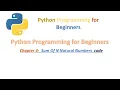 Chapter 4 Sum Of N Natural Numbers Python for Beginners Question p Python Tutorial for Beginners