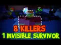 Download Lagu 8 KILLERS vs 1 INVISIBLE SURVIVOR (Forsaken Roblox)