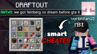 Feinberg encounters a 5head cheater in Draftout