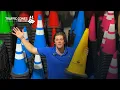 Yellow Traffic Cones for Warehouses Loading Docks and Airports Traffic Cones for Less