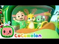Download Lagu Wheels on the Bus with Baby Animals | @CoComelon  | Animal Time Nursery Rhymes