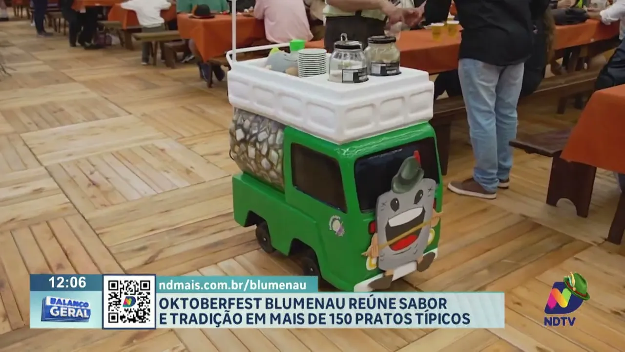 Oktoberfest Blumenau reúne sabor e tradição em mais de 150 pratos típicos