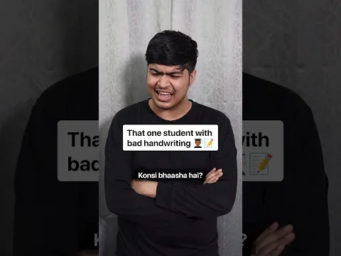 Bad handwriting