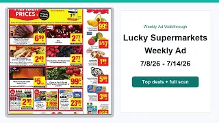 Lucky Supermarkets Weekly Ad 26 - 26 Top Deals