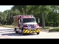 Pasco County Fire Rescue Rescue 9 Responding