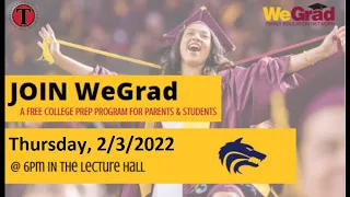 LJCHS Intro Message to We Grad ASU