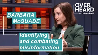 Barbara McQuade explains how misinformation leads to disengagement Overheard with Evan Smith