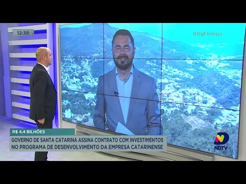 Governo de Santa Catarina assina contrato de investimentos no desenvolvimento da empresa catarinense