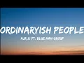 Download Lagu AJR \u0026 Ft. Blue Man Group- Ordinaryish People (Lyrics Video)