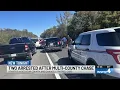 Two arrested after hitting 3 patrol vehicles during multi-county pursuit authorities say