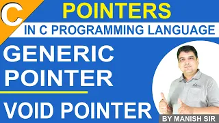 GENERIC Pointer void pointer Pointers in C C Programming Tutorial