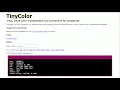 TinyColor ported to Rust passing the original test suite unmodified