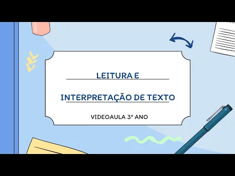Download MP3 LEITURA E INTERPRETAÇÃO DE TEXTO (3º ANO)