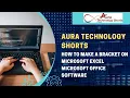 How to Make a Bracket on Microsoft Excel Microsoft Office Software