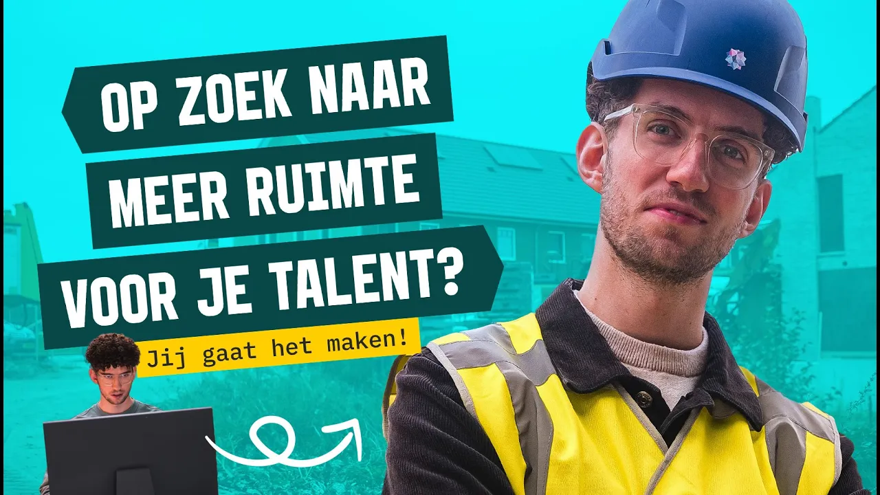 JIJ in de Bouw & Infra — Jij Gaat Het Maken - Switch naar de Bouw & Infra (YouTube video ad)