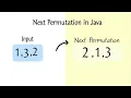Next Permutation - LeetCode 31 Java Solution Explained