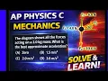 AP Physics C Mechanics Multiple Choice Practice part 1