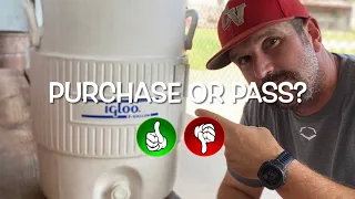 Igloo Portable Sports Cooler Water Dispenser Review