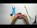Printable Bug Craft free template tutorial
