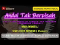 Download Lagu Andai Tak Berpisah - KARAOKE  Nada Rendah Wanita / Nada Duet ( versi Pop Dangdut Koplo Jaranan )