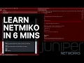 Netmiko Tutorial How to automate config on a Juniper router