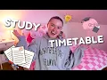 How to Create the PERFECT Study Timetable for LC JC