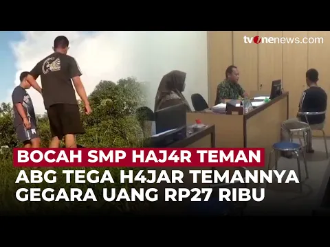 Gegara Uang Rp27 Ribu Tak Kunjung Dikembalikan, Bocah SMP Aniaya Teman