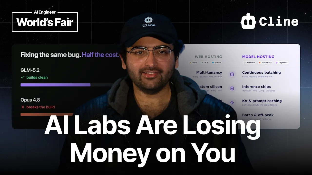 Open Source Is Dead. Long Live Open Source. — Saoud Rizwan, Cline: video thumbnail