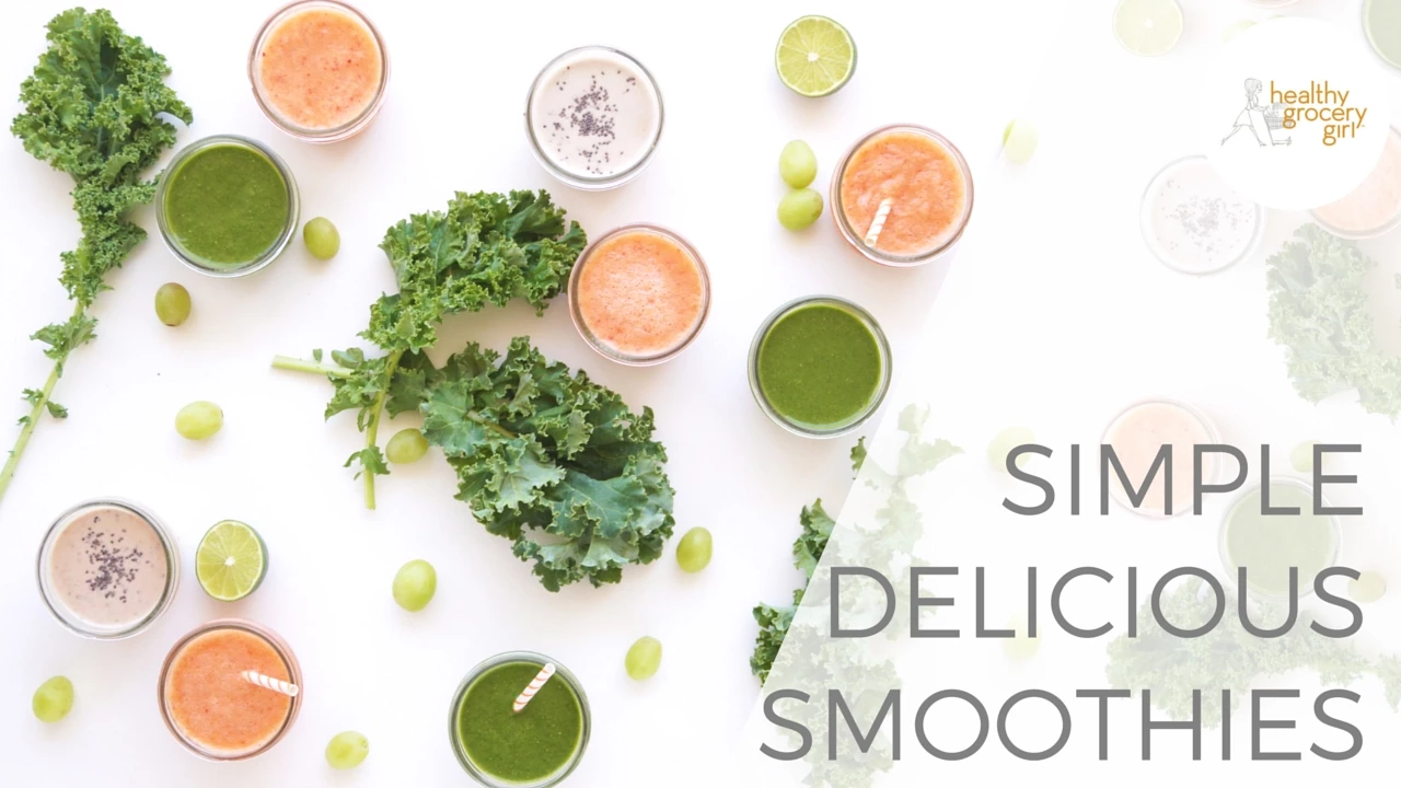 3 Smoothies For Summer   Smoothie Guide   Healthy Grocery Girl