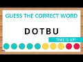 Scrambled Word Game Can You Unscramble These Words 5 Letters