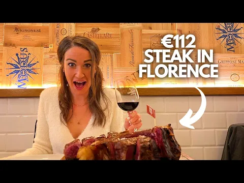 Download MP3 LEGENDARY 1.3KG Florentine Steak! Eating Bistecca alla Fiorentina in Italy! 🇮🇹