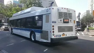 MTA NYC Bus Company Downtown Brooklyn B25 B26 B38 B41 B45 B52 B61 B65 B67 B103