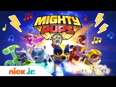 Download MP3 PAW Patrol’s Mighty Pups 🐾 Theme Song | Music Video | Stay Home #WithMe | Nick Jr.