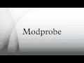 Modprobe