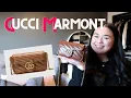 GUCCI MARMONT Super MINI Bag 4 WAYS to WEAR What you can put INSIDE