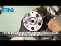 How to Replace Rear Wheel Bearing Hub Assemblies 2012-2016 Honda CR-V