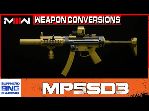 Download MP3 MP5SD3 (JAK DECIMATOR) - Weapon Conversion - Call Of Duty Modern Warfare III