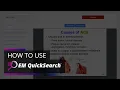 EM QuickSearch Feature Overview The National EM Board Review Course