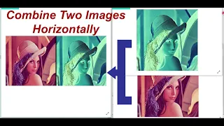 How to Combine 2 Images into 1 Image Horizontally Using Python Image Data Augmentation 1