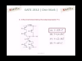 Problem on Complex CMOS logic gates - GATE ECE 2012 Solved paper Electron Devices