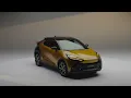 The new Toyota C-HR HEV Design in Studio