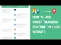 How to add order tracking feature in your wordpress website Hindi