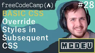Override Styles in Subsequent CSS Basic CSS Solution Overview