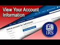 View Your Account Information