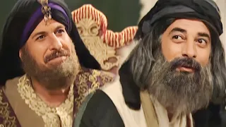 بهلول أعقل المجانين النسخة الطويلة الحلقة 11 أبو وهب يتحدى الملك في القصر 