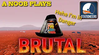 A Noob Plays Stationeers Brutal Mars challenge run