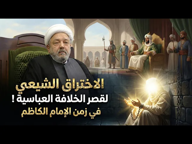 ⁣أسرار المنظومة السرية للإمام الكاظم الذي اخترق الدولة العباسية ! | الشيخ القاضي محمد كنعان