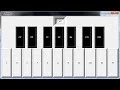 Python Tkinter GUI Tutorial of How to Create a Piano